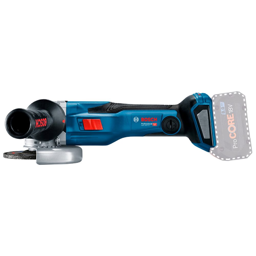 06019H60E0  Esmeril angular inalámbrico de 5" Bosch GWS 18V-15 C, sin batería - Image 3