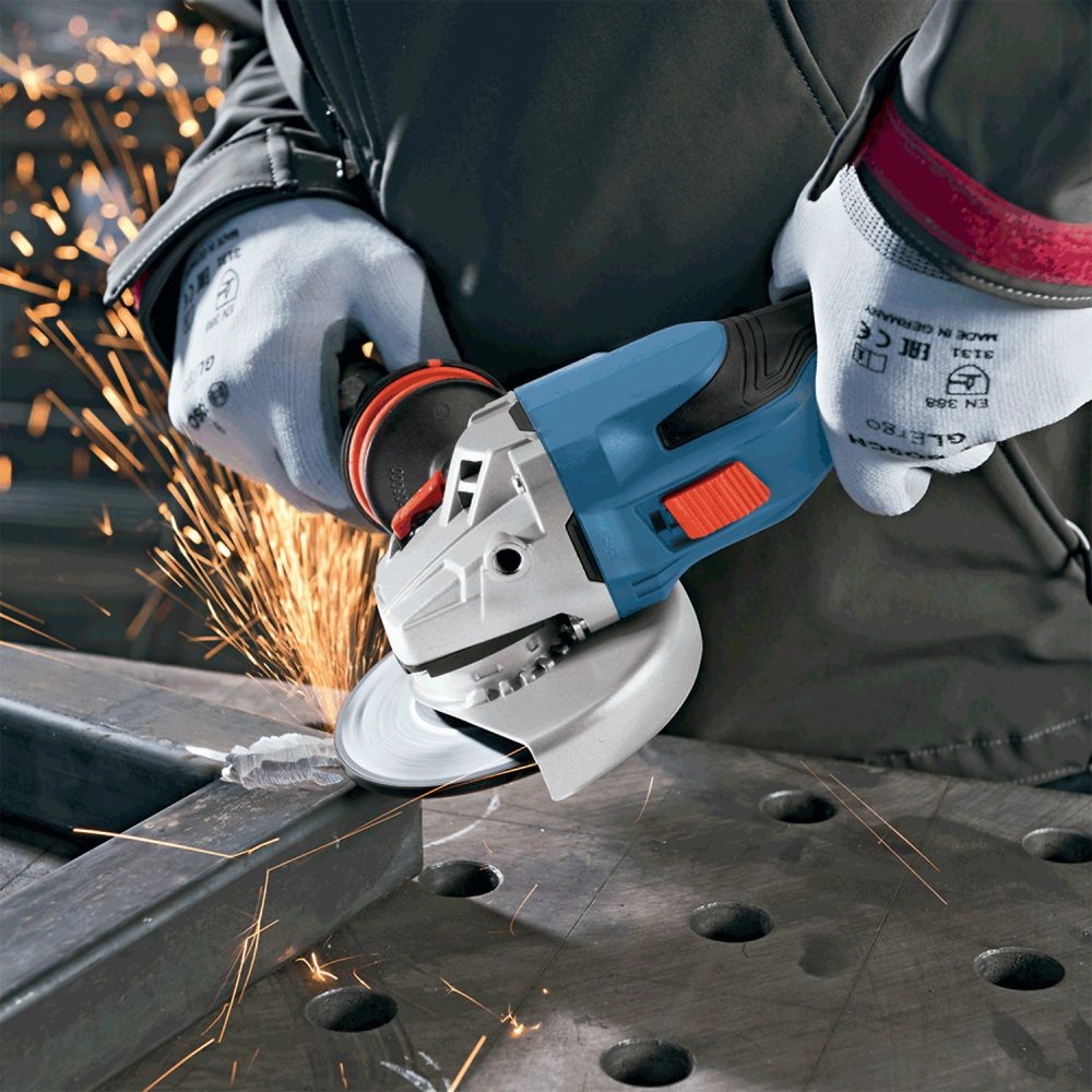 06019H60E0  Esmeril angular inalámbrico de 5" Bosch GWS 18V-15 C, sin batería - Image 6