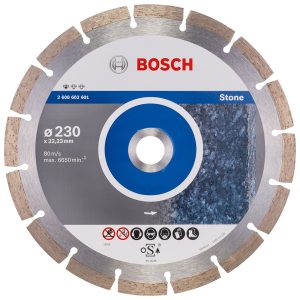 2608602601 Disco diamantado Segmentado Ø230 x 22,23 x 2,3 x 10 mm / Standard for Stone