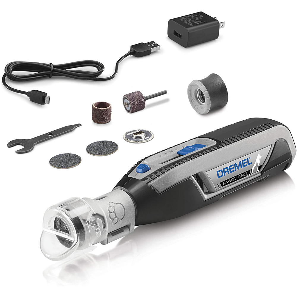 F0137760AC F0137760AC Dremel PawControl Kit De Limado De Uñas Pet Batería 4VMax